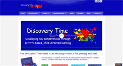 Desktop Screenshot of discoverytime.co.nz