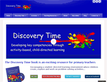 Tablet Screenshot of discoverytime.co.nz